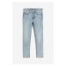 H & M - Skinny Fit Jeans - modrá
