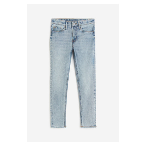H & M - Skinny Fit Jeans - modrá H&M