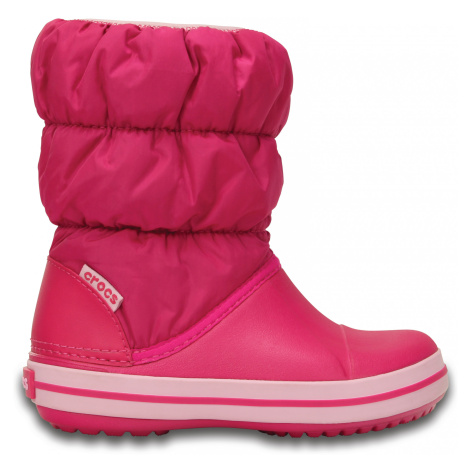 Crocs Winter Puff Boot Kids - Candy Pink