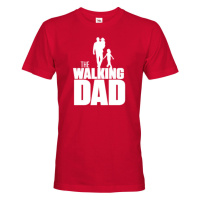 Pánské tričko pro tatínky s vtipným potiskem The walking dad