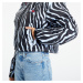 Tommy Jeans Cropped Zebra Alaska Jacket Blue