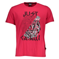 JUST CAVALLI Lion Logo Red tričko