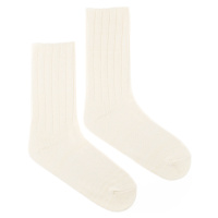 Ponožky Diabetické na křečové žíly bílé Fusakle