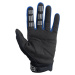 FOX Motokrosové rukavice FOX Dirtpaw MX22 - modrá