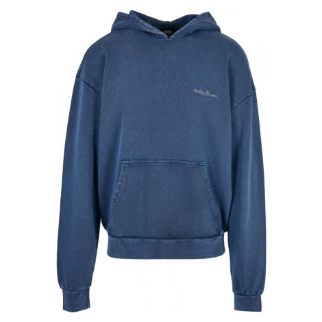 Small Embroidery Hoody - spaceblue Urban Classics