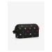 Černá dámská cestovní puntíkovaná kosmetická taška Reisenthel