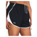 Černé dámské sportovní kraťasy Under Armour UA Fly By 3'' Shorts&