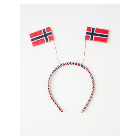 Čelenka s norskými vlaječkami Lindex