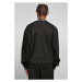 Starter Jaquard Rib Crewneck - black