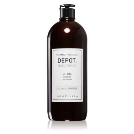 Depot No. 104 Silver Shampoo šampon pro ochranu barvy 1000 ml