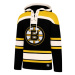 Hokejová mikina 47 Brand Lacer Hood NHL Boston Bruins David Pastrňák 88, XL