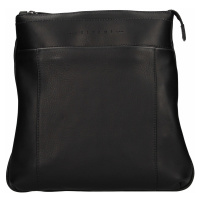 Luxusní kožená panská taška Ripani Vodin - černá
