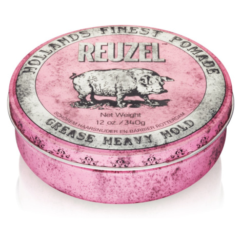 Reuzel Hollands Finest Pomade Grease pomáda na vlasy silné zpevnění 340 g