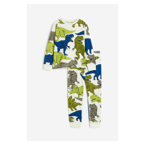 H & M - Žerzejové pyžamo - zelená H&M
