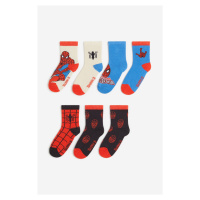 H & M - Balení: 7 párů ponožek - modrá