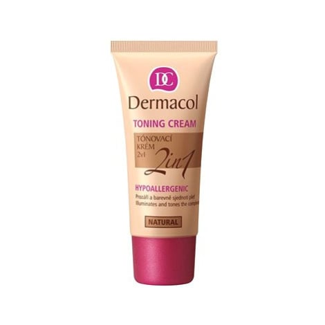 DERMACOL Toning Cream 2in1 Natural 30 ml