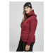 Dámská mikina // Urban classics Ladies Organic Hoody burgundy