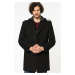 PLT8334 DEWBERRY MEN'S COAT-BLACK