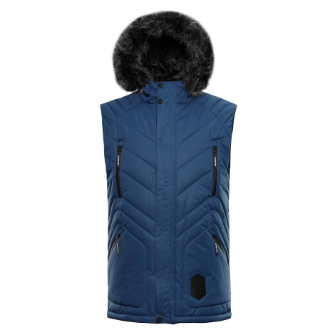 Pánská vesta Alpine Pro JARVIS 3 - tmavě modrá