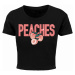 Miss Tee / Peaches Cropped Tee black