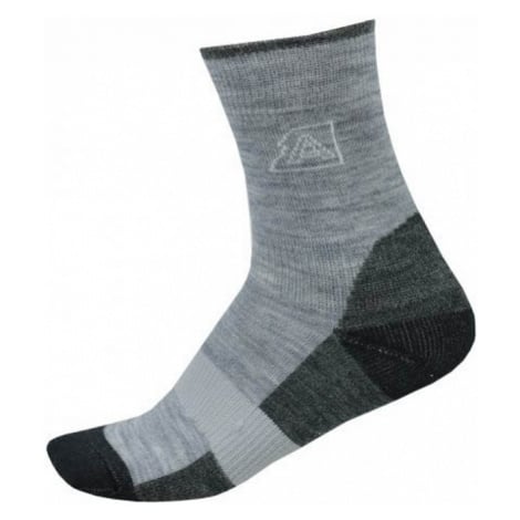 Alpine Pro Indo Dětské vlněné ponožky KSCP016 šedá