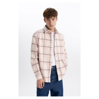 DEFACTO Relax Fit Checkered Lumberjack Long Sleeve Shirt