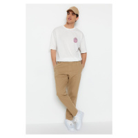 Trendyol Camel Regular Fit Trousers