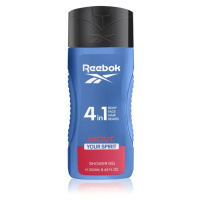 Reebok Move Your Spirit svěží sprchový gel 4 v 1 pro muže 250 ml