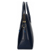 Elegantní dámská kožená kabelka Katana Celesta - tmavě modrá