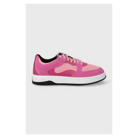 Sneakers boty HUGO Kilian růžová barva, 50513185 Hugo Boss