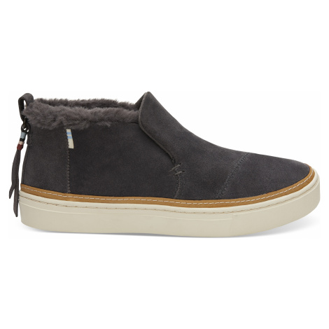 Forged Iron Suede/Faux Fur WR Women's Paxton