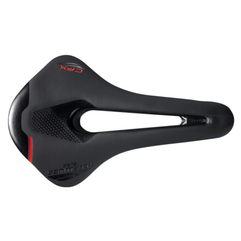 SELLE SAN MARCO sedlo - SHORTFIT 2.0 CARBON FX WIDE - šedá