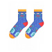 More 078 126 vánoční modré Ponožky