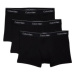 Pánské boxerky CALVIN KLEIN 3 PACK-TRUNK-BLACK W BLACK WB