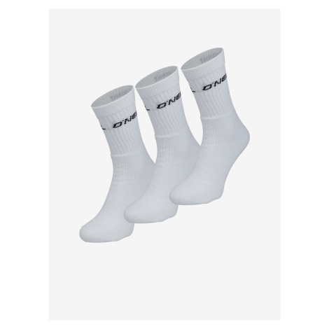Sada tří párů ponožek v bílé barvě O'Neill