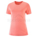 Tričko Salomon COMET CLASSIC TEE W - růžová/oranžová/červená