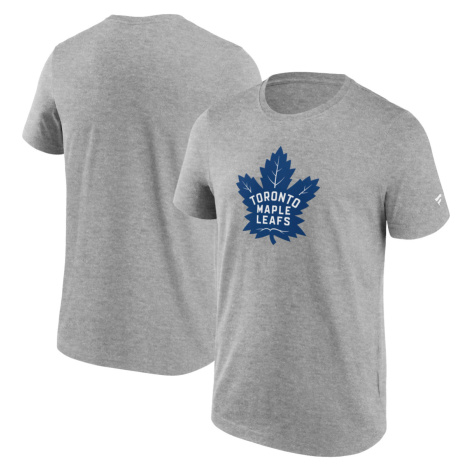 Toronto Maple Leafs pánské tričko Primary Logo Graphic Sport Gray Heather Fanatics