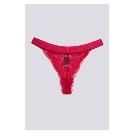 Spodní prádlo karl lagerfeld lace brazilian červená