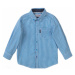 Košile chlapecká s dlouhým rukávem, Minoti, Grade 2, modrá - | 18-24m