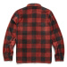 Etnies pánská košile Woodsman Fleece Rust | Červená
