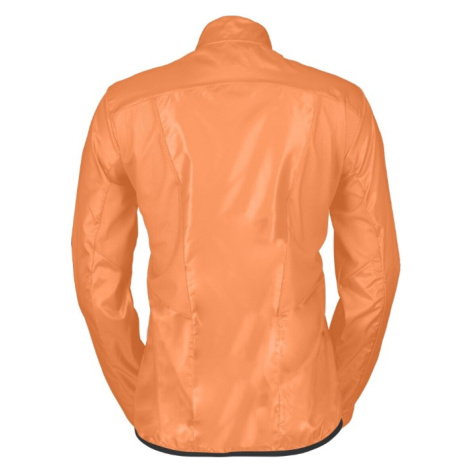 SCOTT Cyklistická větruodolná bunda - ENDURANCE WB W - oranžová