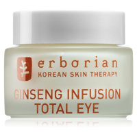 Erborian Ginseng Infusion rozjasňující oční krém pro výživu a hydrataci 15 ml