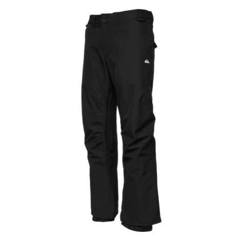 Quiksilver ESTATE PT Pánské lyžařské kalhoty, černá, velikost