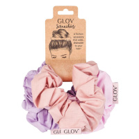 Glov Scrunchies Cotton Set Pink Gumička Do Vlasů 1 kus