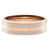 Daniel Wellington Módní bronzový prsten Emalie DW004000 56 mm