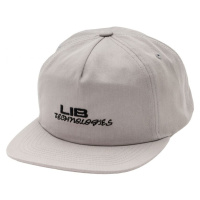 KŠILTOVKA LIB TECH LIB LOGO 5 PANEL - šedá