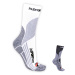 Multifunkční ponožky inSPORTline COOLMAX a ionty stříbra černá