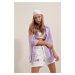 Bigdart 3900 Oversize Basic Long Shirt - Lilac