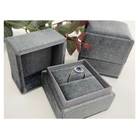 JK Box Sametová dárková krabička na prsten CA-2/A3 JKbox