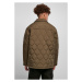 Quilted Coach Jacket - olive